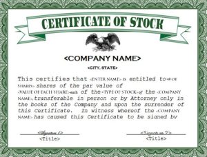 Wyoming Corporation Stock